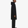 Men Givenchy Jackets & Coats | Coat In Double Face Wool And Cashmere Black