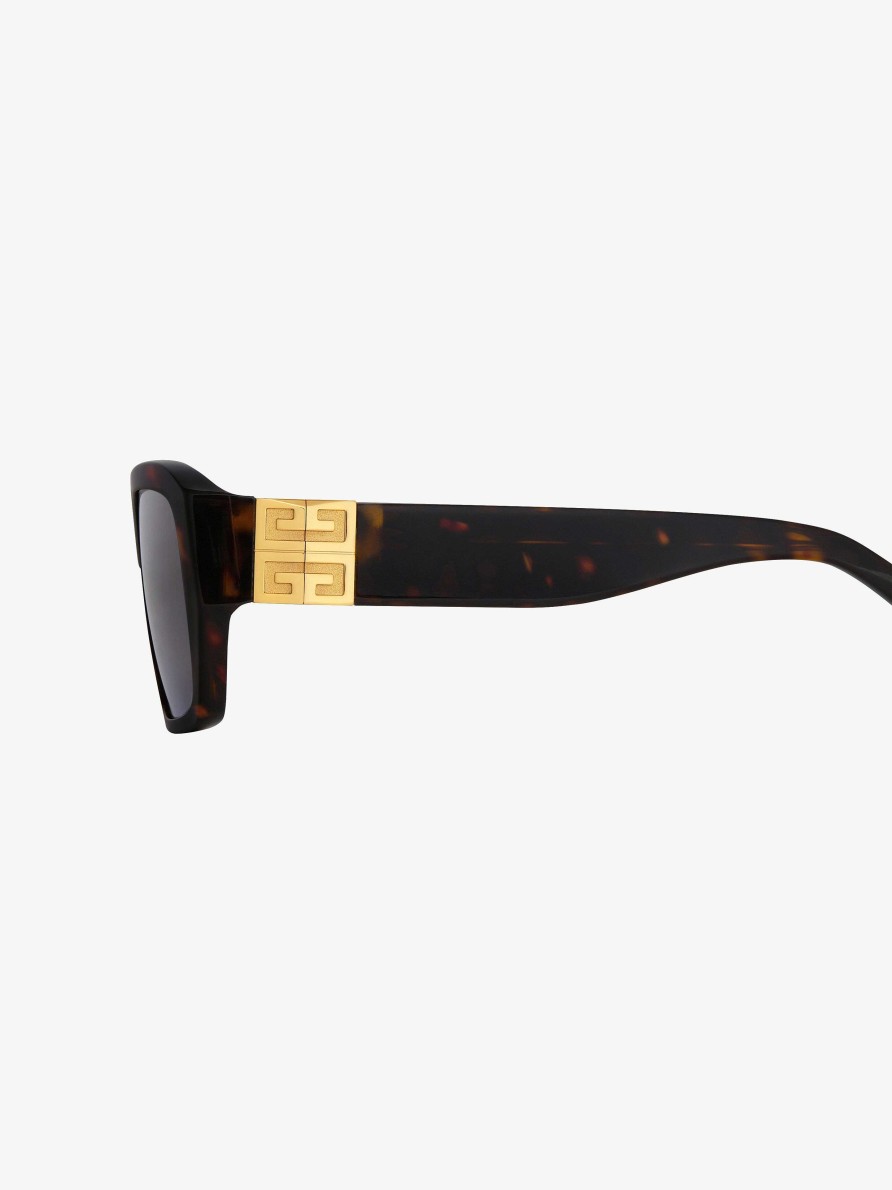 Women Givenchy Sunglasses | 4G Unisex Sunglasses In Acetate Dark Havanna