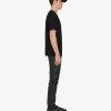 Men Givenchy T-Shirts | Slim Fit T-Shirt In Cotton With 4G Embroidery Black