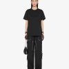 Women Givenchy T-Shirts | Givenchy T-Shirt In Cotton With Rhinestones Black