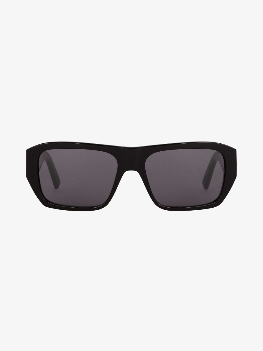 Women Givenchy Sunglasses | 4G Unisex Sunglasses In Acetate Black