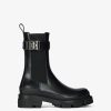 Women Givenchy Boots & Booties | Terra Chelsea Boots In Leather Black