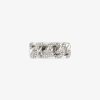 Women Givenchy Jewelry | G Chain Ring In Metal With Crystals Silvery