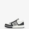 Women Givenchy Sneakers | G4 Sneakers In Leather Black/White