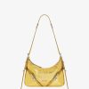 Women Givenchy Voyou | Mini Voyou Bag In Laminated Leather Golden