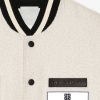 Men Givenchy Outerwear & Blousons | Varsity Jacket In Wool White