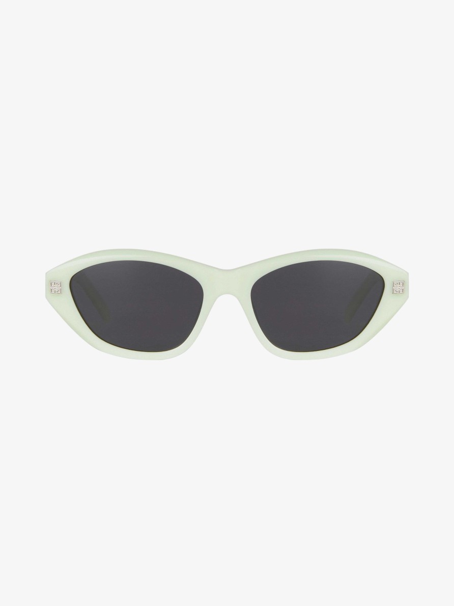 Women Givenchy Sunglasses | Gv Day Sunglasses In Acetate Light Mint Green