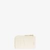 Women Givenchy Small Leather Goods | G-Cut Cardholder In 4G Coated Canvas And Leather Natural Beige