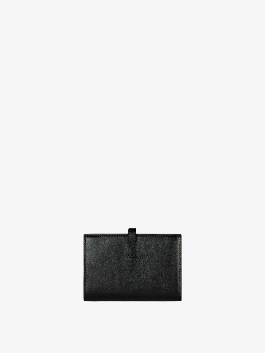 Women Givenchy Small Leather Goods | Voyou Wallet In Leather Black