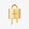 Men Givenchy Jewelry | U Lock Ring In Metal Golden Yellow