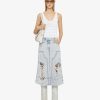 Women Givenchy Tops & Shirts | Tank Top In 4G Jacquard White