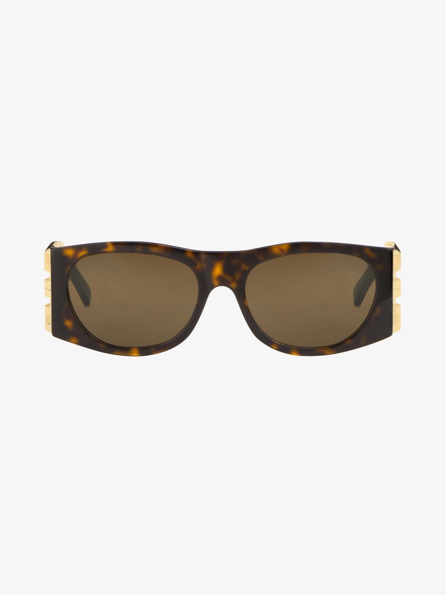 Men Givenchy Sunglasses | 4G Sunglasses In Acetate Havanna