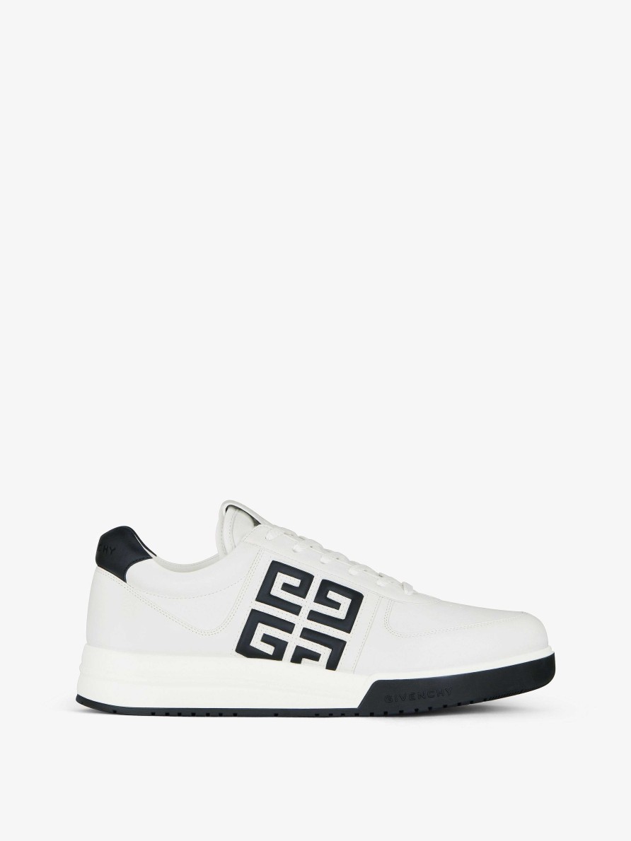 Men Givenchy G4 | G4 Sneakers In Leather Black/White