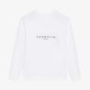 Men Givenchy T-Shirts | T-Shirt In Givenchy Reverse Jersey White