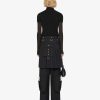 Women Givenchy Skirts | Kilt Skirt In Wool And Mohair Black