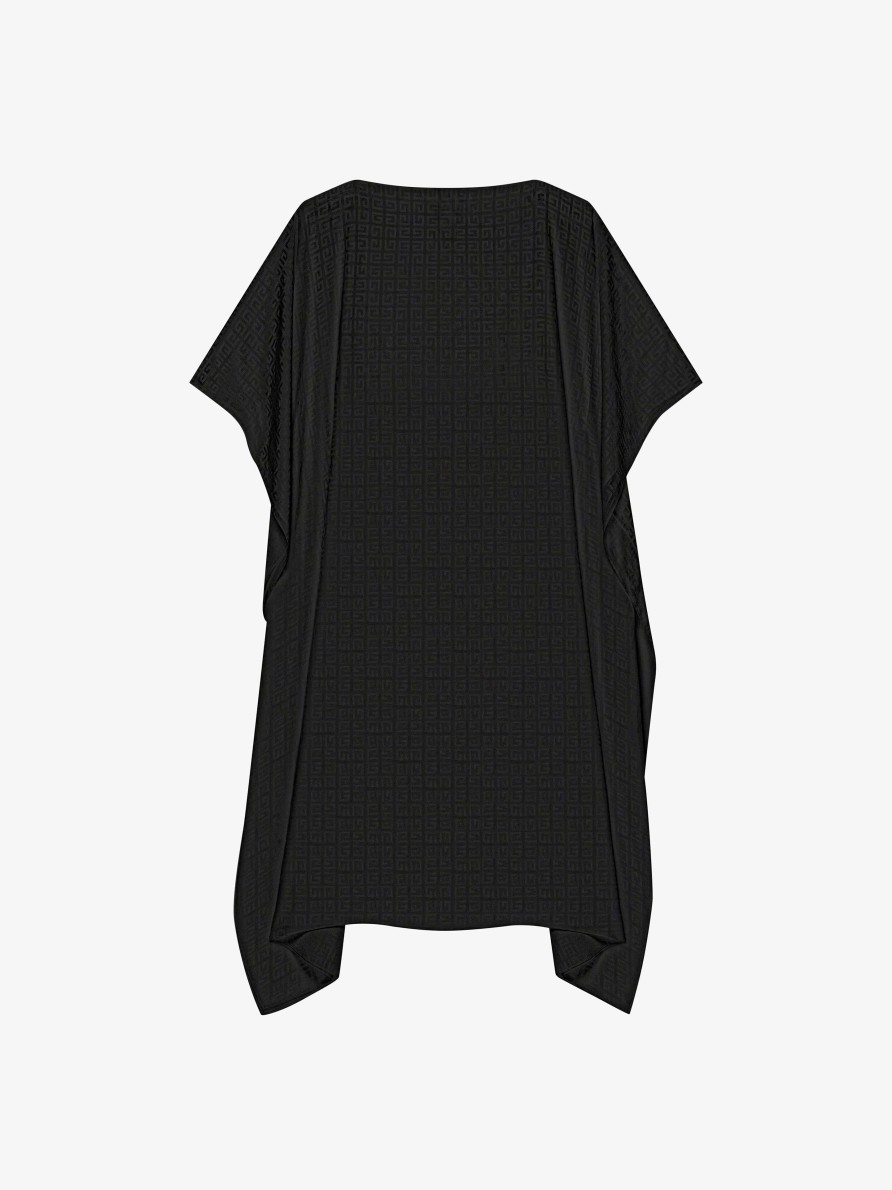 Women Givenchy Dresses | Kaftan In 4G Jacquard Black