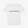 Men Givenchy T-Shirts | Givenchy Archetype Oversized T-Shirt In Cotton White