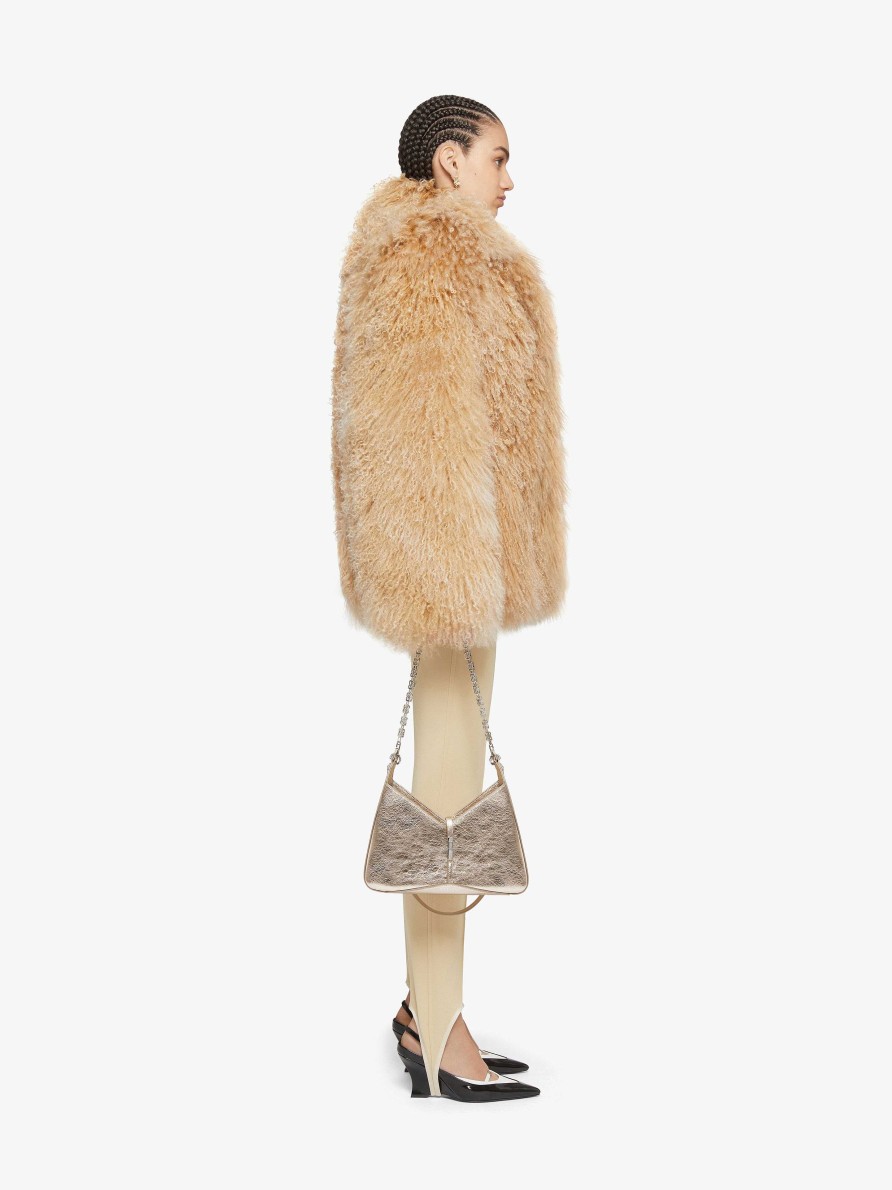 Women Givenchy Jackets & Coats | Coat In Fur Desert