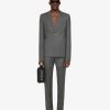 Men Givenchy Jackets & Coats | Slim Fit Jacket In Wool Medium Grey