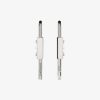 Women Givenchy Jewelry | Lock Earrings In Metal Silvery