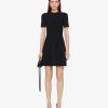 Women Givenchy Dresses | Dress In 4G Jacquard Black