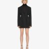 Women Givenchy Jackets & Coats | Jacket In Tricotine Wool Black