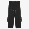 Women Givenchy Pants | Two In One Detachable Pants In Wool And Mohair Black