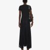 Women Givenchy Skirts | Asymmetrical Skirt In 4G Tulle Black