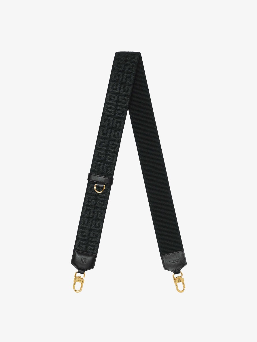 Women Givenchy Other Accessories | Strap In 4G Embroidery Black