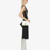 Women Givenchy Dresses | Dress In 4G Jacquard With Tulle And Drape Black