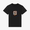 Men Givenchy T-Shirts | Slim Fit T-Shirt In Cotton With 4G Dragon Print Black