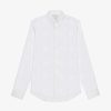 Men Givenchy Shirts | Shirt In 4G Cotton White