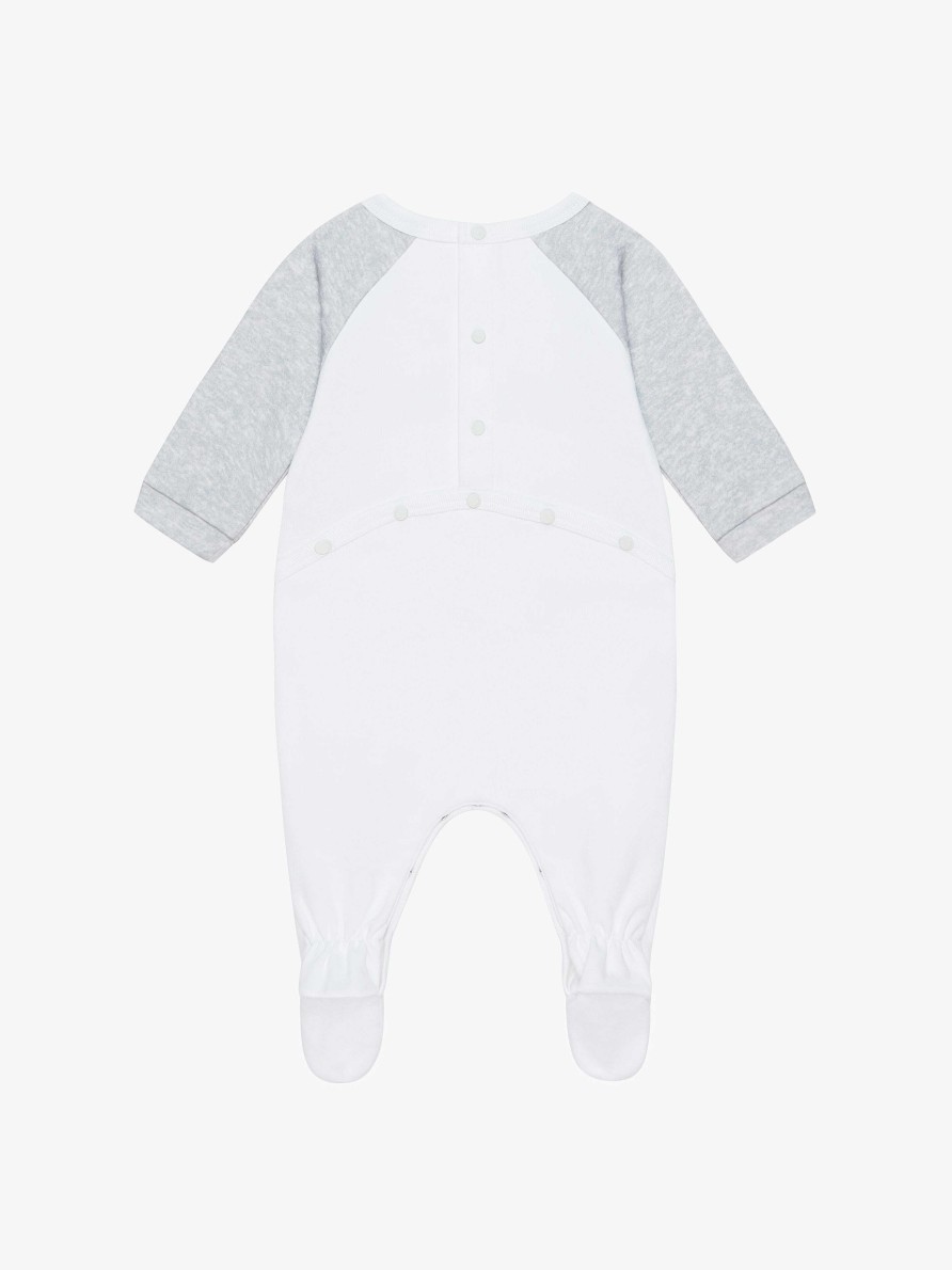 Men Givenchy Baby (1 Month To 3 Years) | Pyjamas, Bib And Hat Gift Set Grey/White