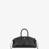 Women Givenchy Antigona | Mini Antigona Stretch Bag In Corset Style Leather Black