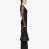 Women Givenchy Dresses | Dress In Sable Stretch And 4G Tulle Black