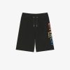 Men Givenchy Boy (4 To 12 Years) | Bermuda Shorts In Fleece Black