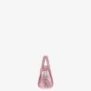 Women Givenchy Antigona | Micro Antigona Bag In Laminated Leather Silk Pink