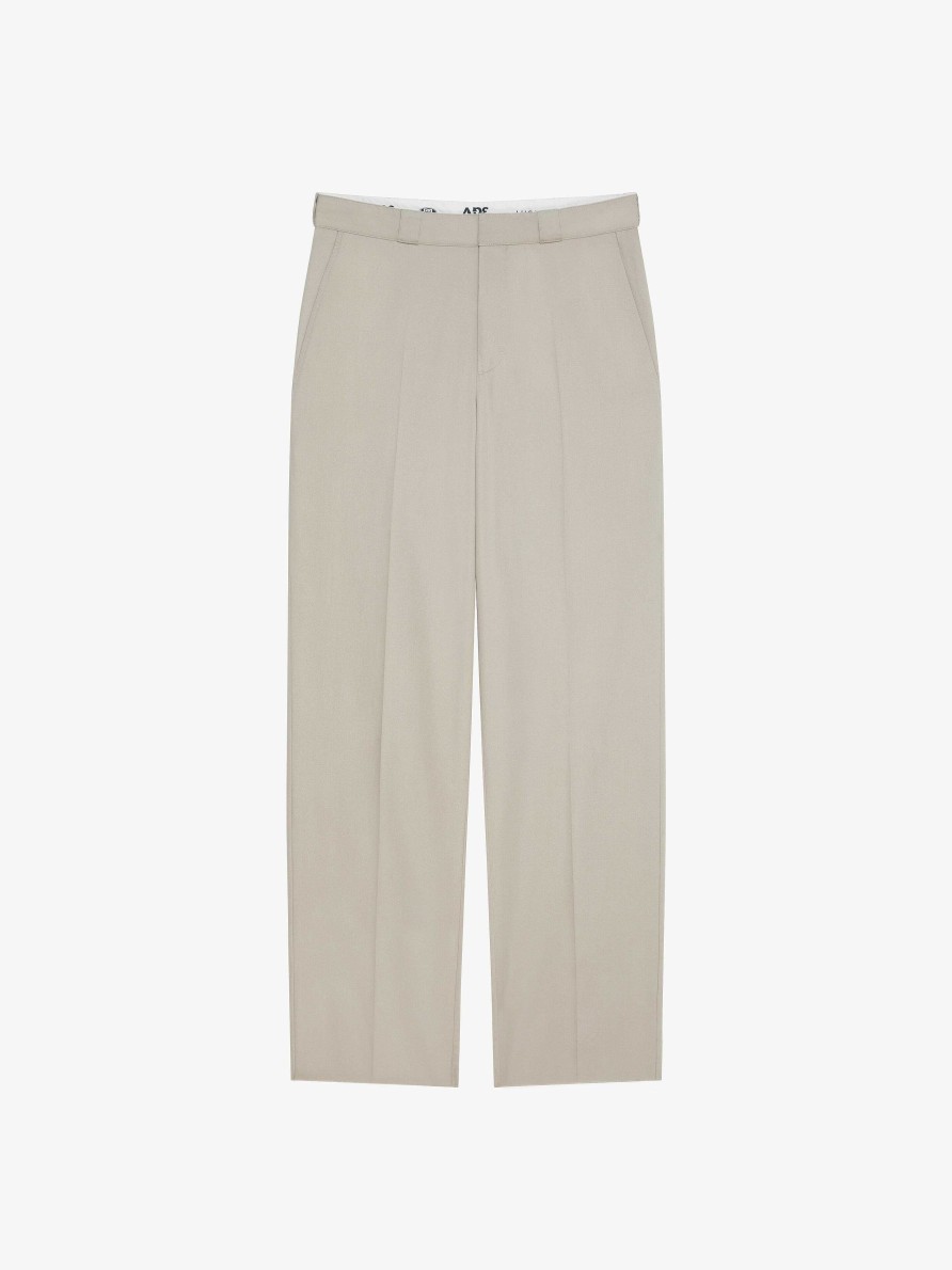 Men Givenchy Pants | Casual Pants In Cotton Stone Grey