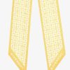 Women Givenchy Scarves | 4G Bandeau In Silk White/Yellow