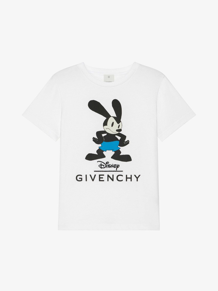 Men Givenchy Boy (4 To 12 Years) | Oswald T-Shirt In Cotton White