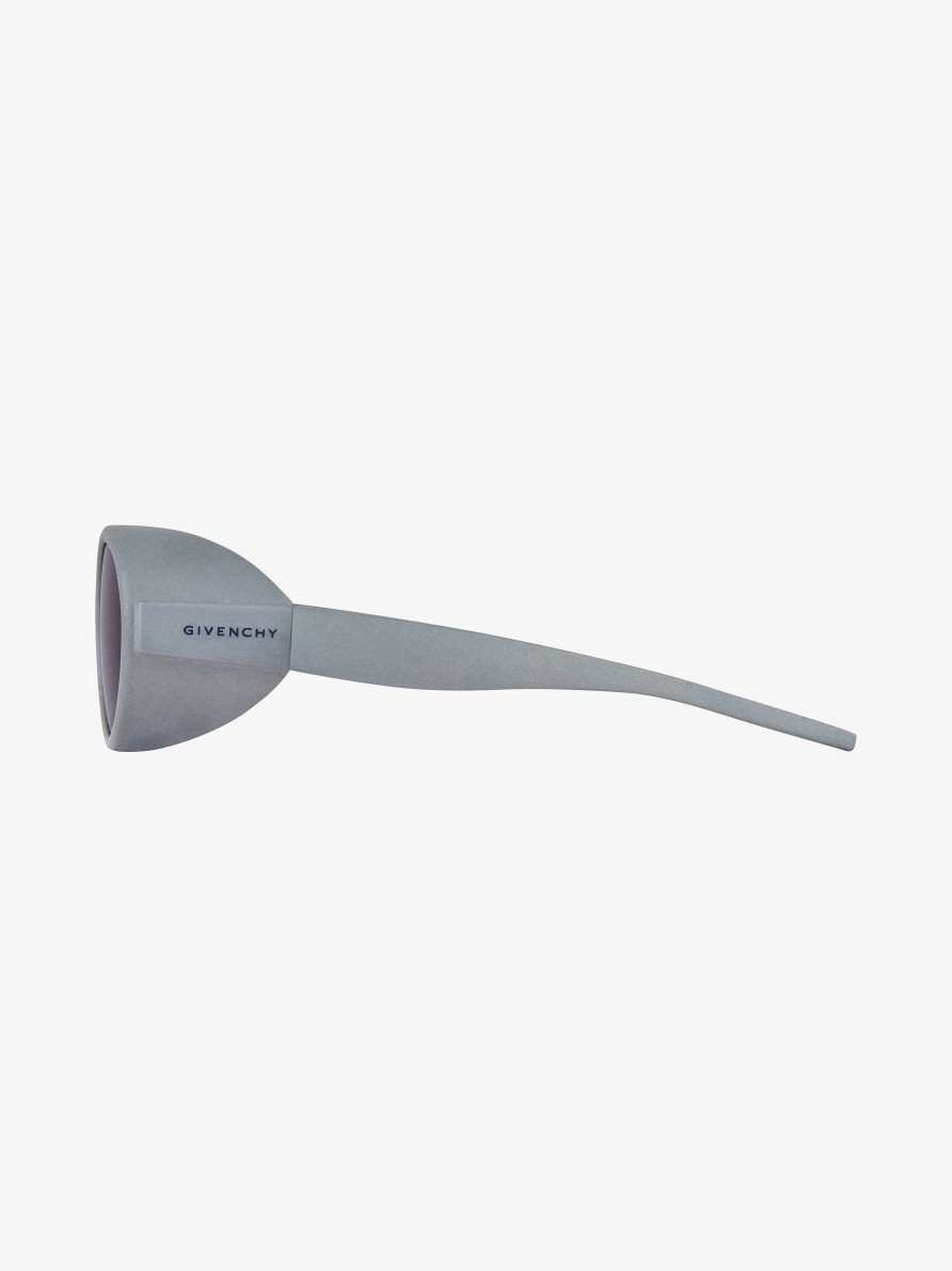 Men Givenchy Sunglasses | G Ride Sunglasses In Nylon Grey