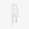 Women Givenchy Other Accessories | 4G Padlock In Metal With Strass Silvery Grey