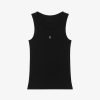 Women Givenchy T-Shirts | Slim Fit Tank Top In Cotton With 4G Detail Black