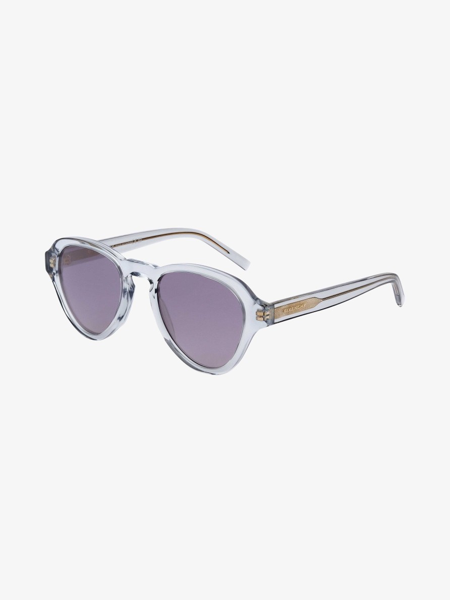 Men Givenchy Sunglasses | Gv Day Unisex Sunglasses In Acetate Light Grey