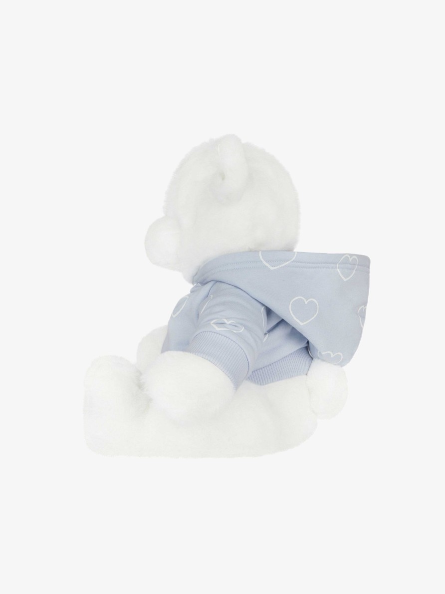 Men Givenchy Boy (4 To 12 Years) | Givenchy Teddy Bear White/Light Blue