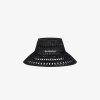 Women Givenchy Other Accessories | Givenchy Bucket Hat In Laced Raffia Black