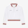 Men Givenchy Outerwear & Blousons | Givenchy Shiny Pull-Over Bomber Jacket White