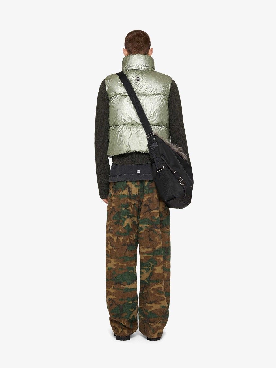 Men Givenchy Pants | Casual Camo Pants In Flannel Brown/Khaki