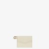 Women Givenchy Small Leather Goods | Voyou Card Holder In Leather Natural Beige