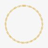 Men Givenchy Jewelry | G Cube Necklace In Metal Golden Yellow